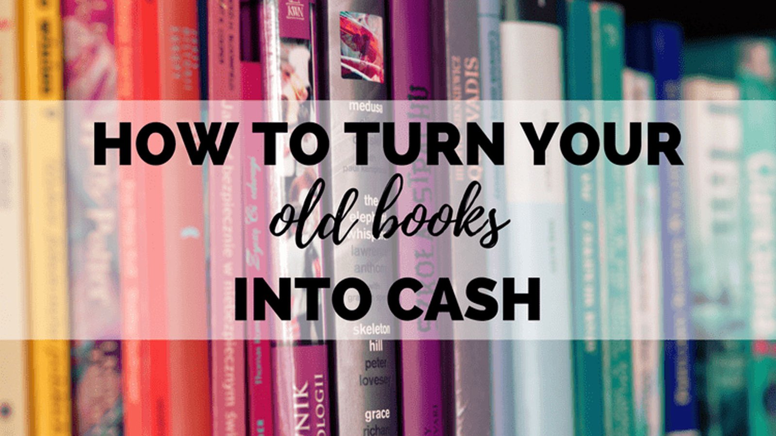 sell old books